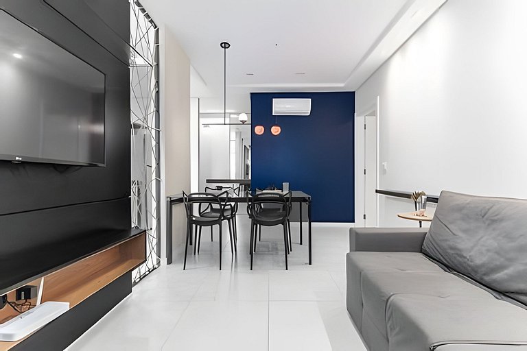 Apartamento completo para 4P | vaga | wifi