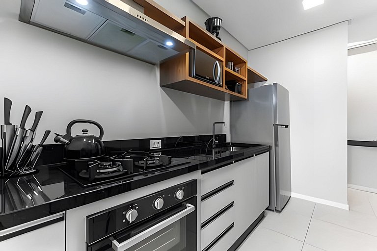 Apartamento completo para 4P | vaga | wifi