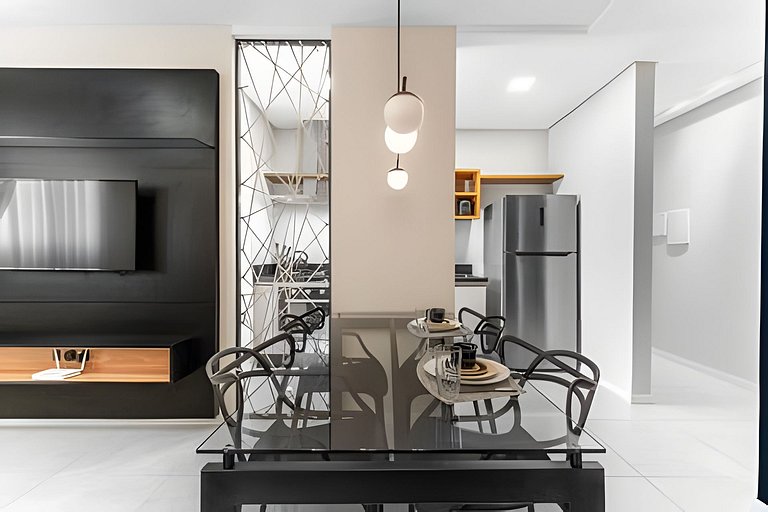 Apartamento completo para 4P | vaga | wifi