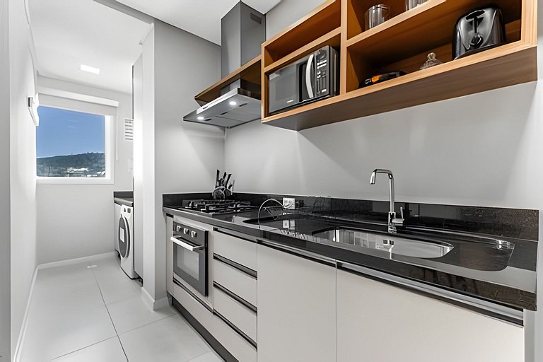Apartamento completo para 4P | vaga | wifi