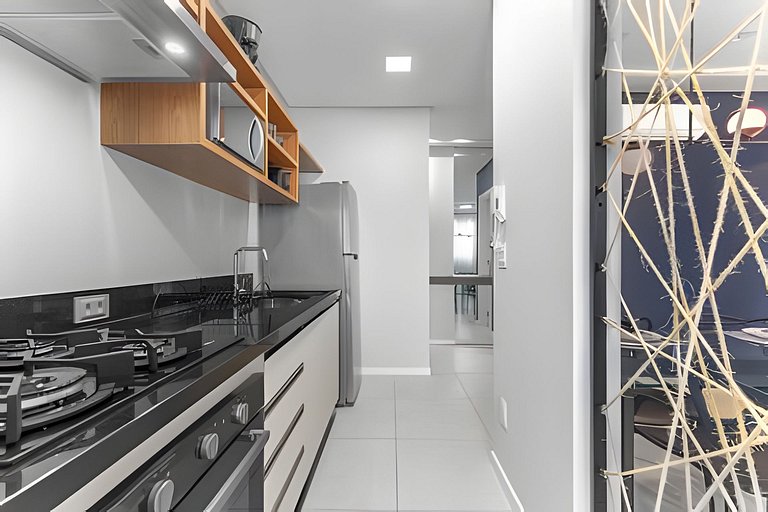 Apartamento completo para 4P | vaga | wifi