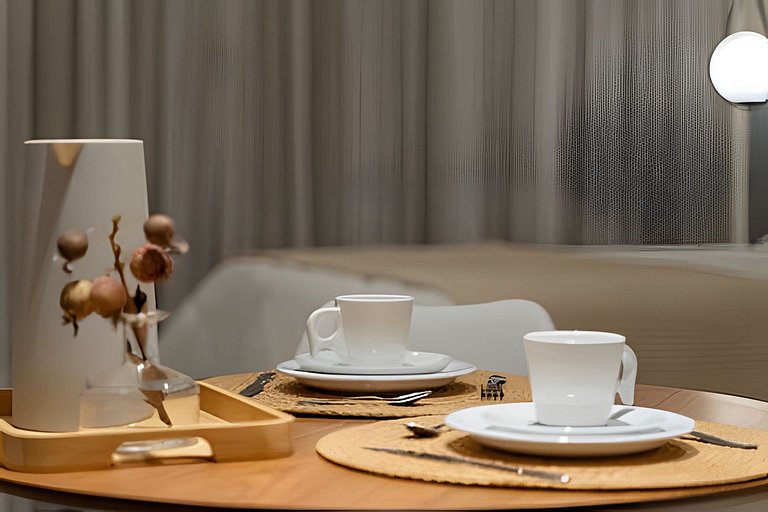 Loft amplo e moderno p/ casal | centro de Blumenau