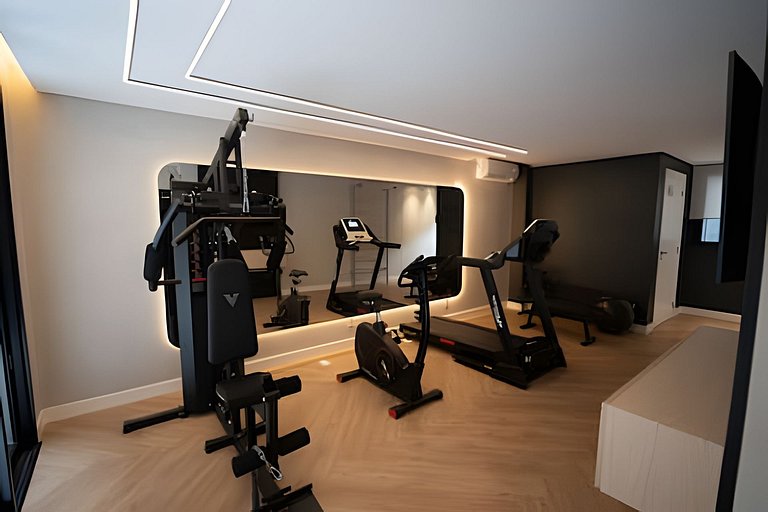 Loft amplo e moderno p/ casal | centro de Blumenau