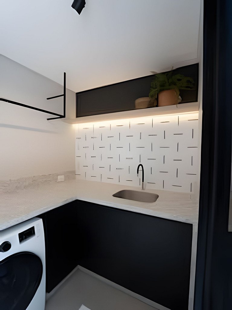 Loft amplo e moderno p/ casal | centro de Blumenau