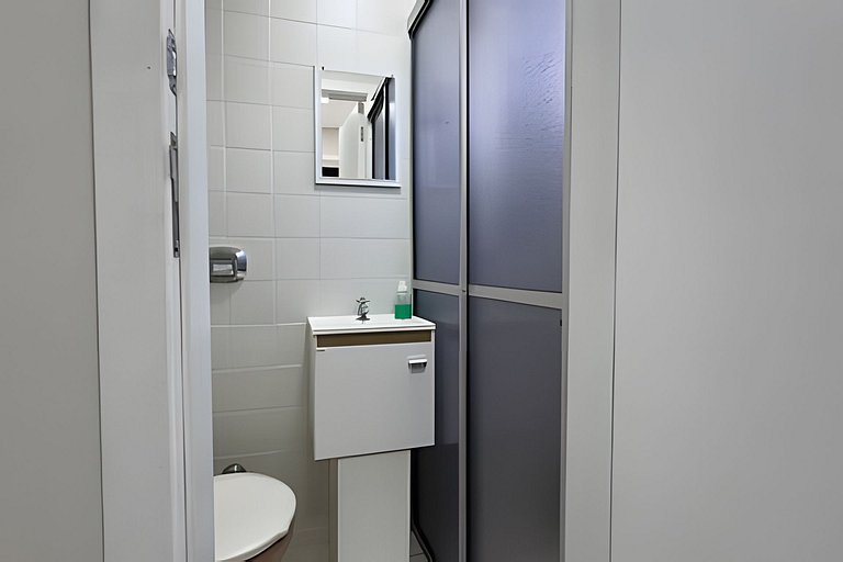 AP 2 quartos | Completo com vaga, A/C e WIFI